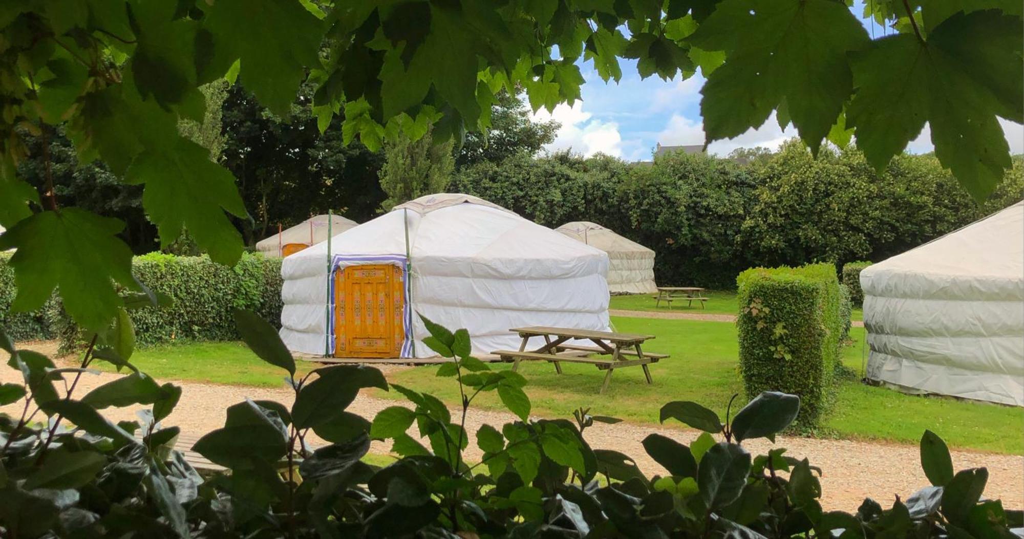 Camping Kerlaudy Mer Et Yourtes Plouenan Ngoại thất bức ảnh