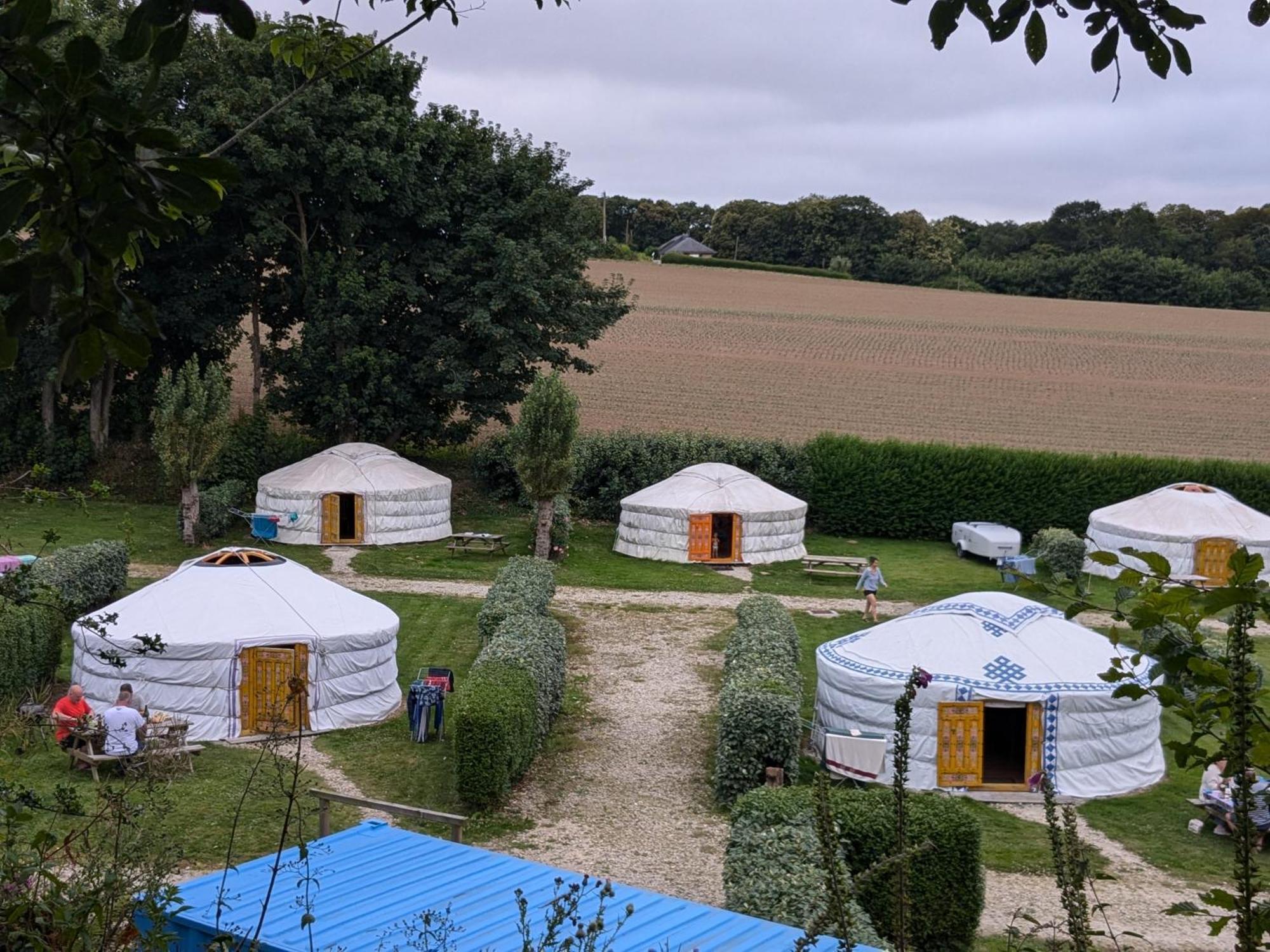 Camping Kerlaudy Mer Et Yourtes Plouenan Ngoại thất bức ảnh