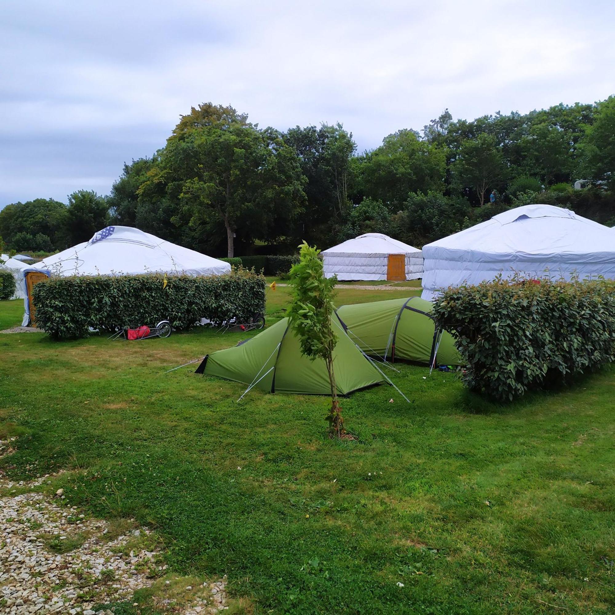 Camping Kerlaudy Mer Et Yourtes Plouenan Ngoại thất bức ảnh