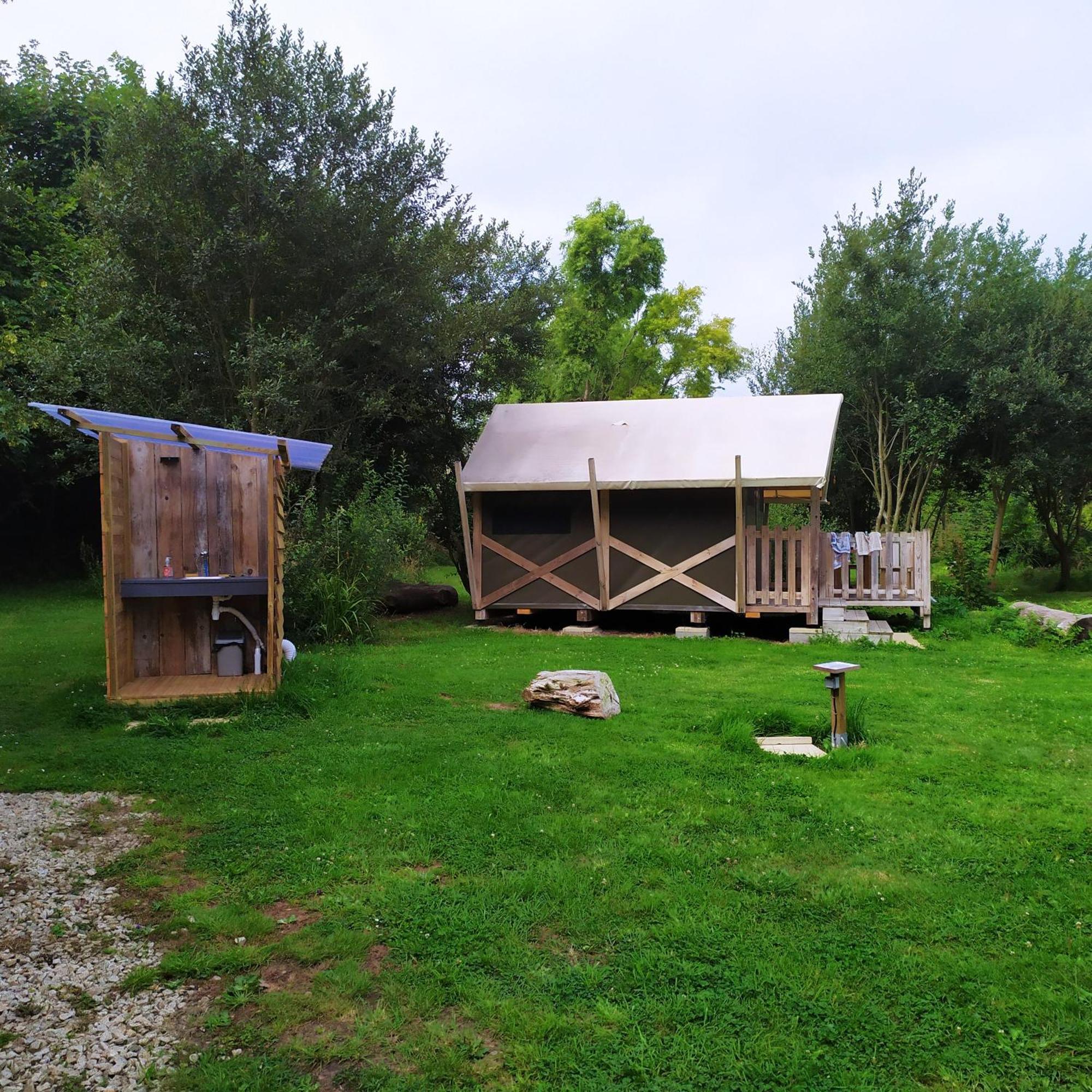 Camping Kerlaudy Mer Et Yourtes Plouenan Ngoại thất bức ảnh