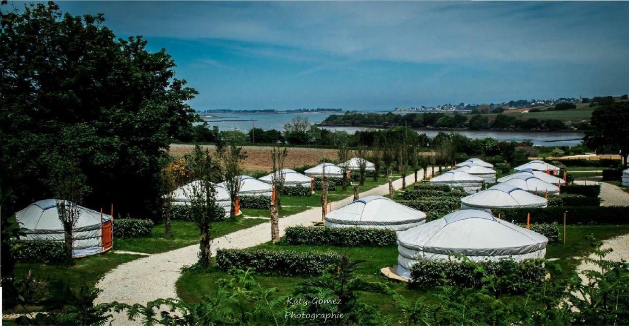 Camping Kerlaudy Mer Et Yourtes Plouenan Ngoại thất bức ảnh
